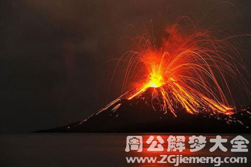 火山爆发地震