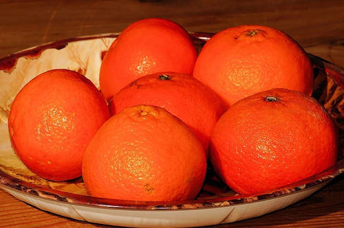 梦见吃芒果和橘子