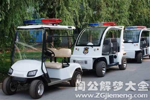 梦见巡逻车