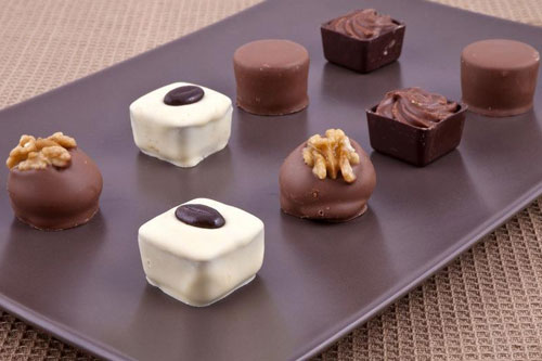 巧克力看恋爱中的你