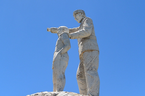 梦见路上遇到爸爸